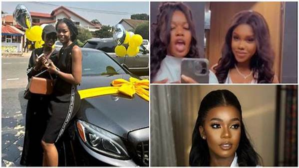 Becca Gifts Miss Ghana 2020 Monique Mawulawe N730K Louis Vuitton Bag and Brand New Benz on Her Birthday