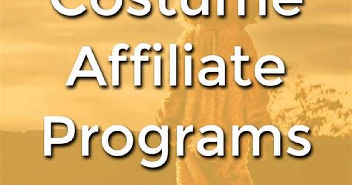 Best Halloween Costume Affiliate Programs