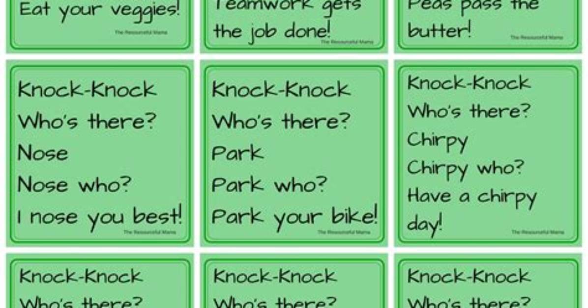Best Knock Knock Jokes for Kids and Adults