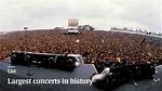 Biggest Concert Ever: 10 Largest Events in History by Attendance