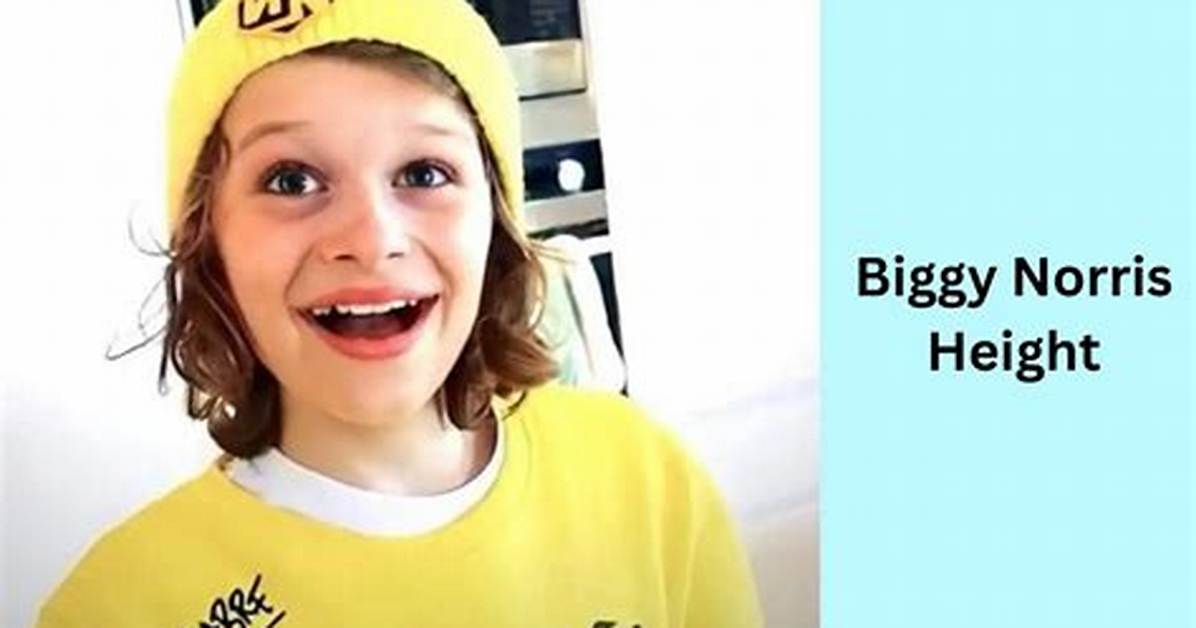 Biggy Norris Height, Age, Real Name, Birthday, Net Worth