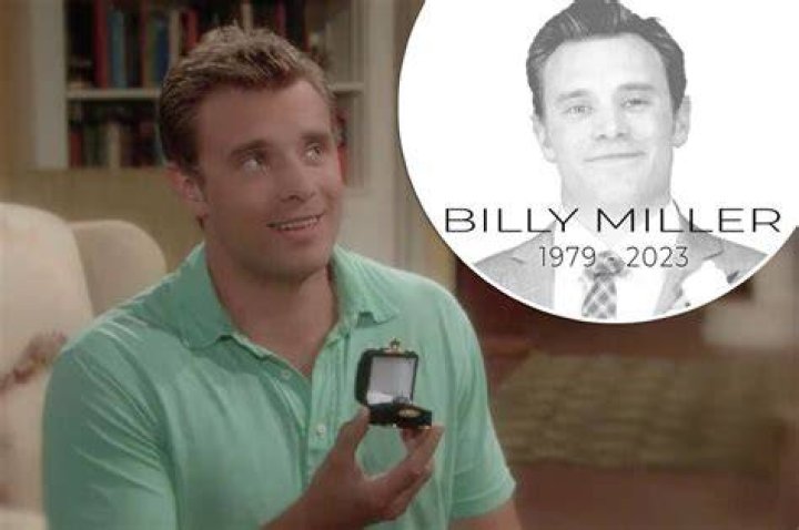 Billy AbbottBilly Miller The Young and the Restless Photo (4954050