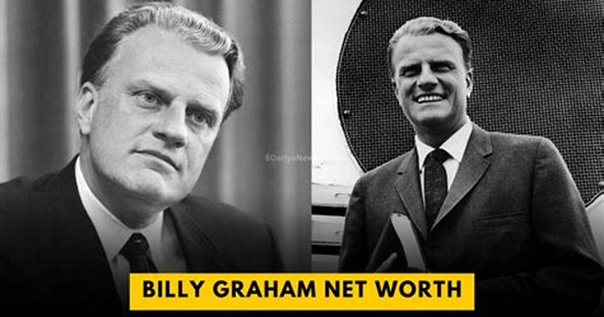 Billy Graham Net Worth at Death – Billy Graham Financials