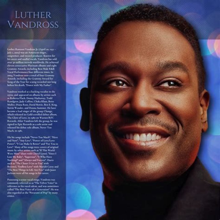 Black Kudos &bull; Luther Vandross Luther Ronzoni Vandross, Jr....