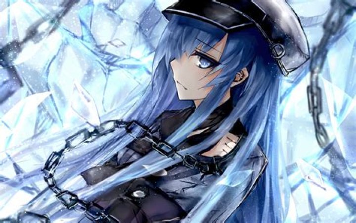 Blue haired anime character HD wallpaper Wallpaper Flare
