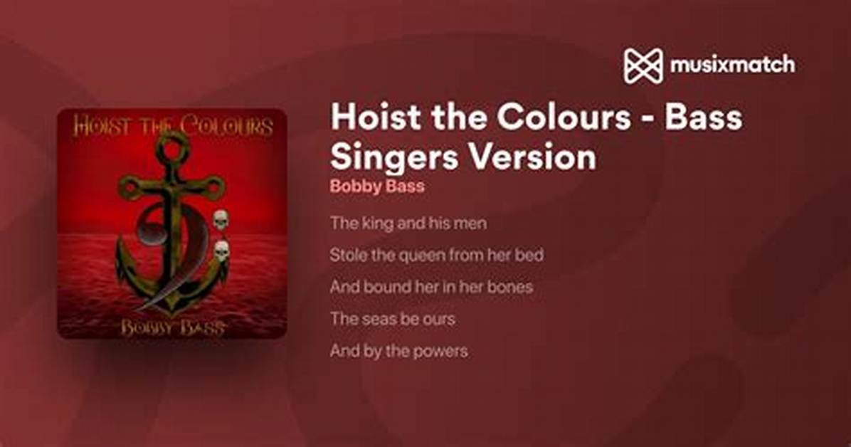 Bobby Bass – Hoist the Colours (Bass Singers Version) Ft Daniel Brevik, Eric Hollaway & Ebucs (Mp3 Download)