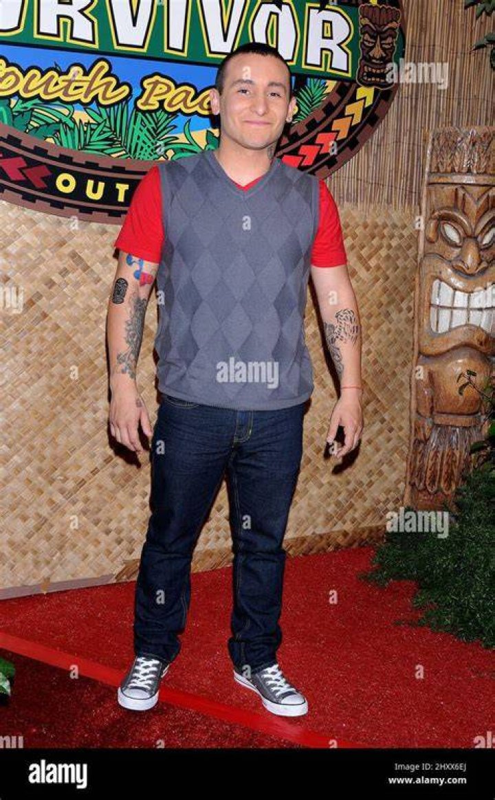 Brandon Hantz during the "Survivor South Pacific" finale and reunion