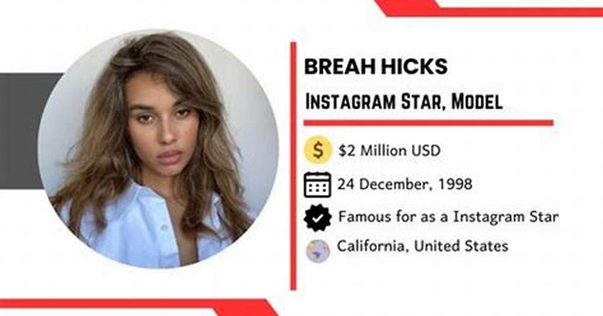 Breah Hicks Net Worth