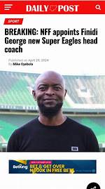 Breaking: Finidi George in or out? Nff Announces 3 Resolutions on Super Eagles