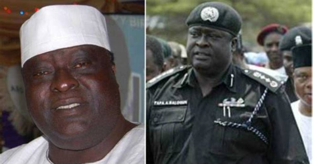 Breaking: Former Inspector General of Police Tafa Balogun Is Dead
