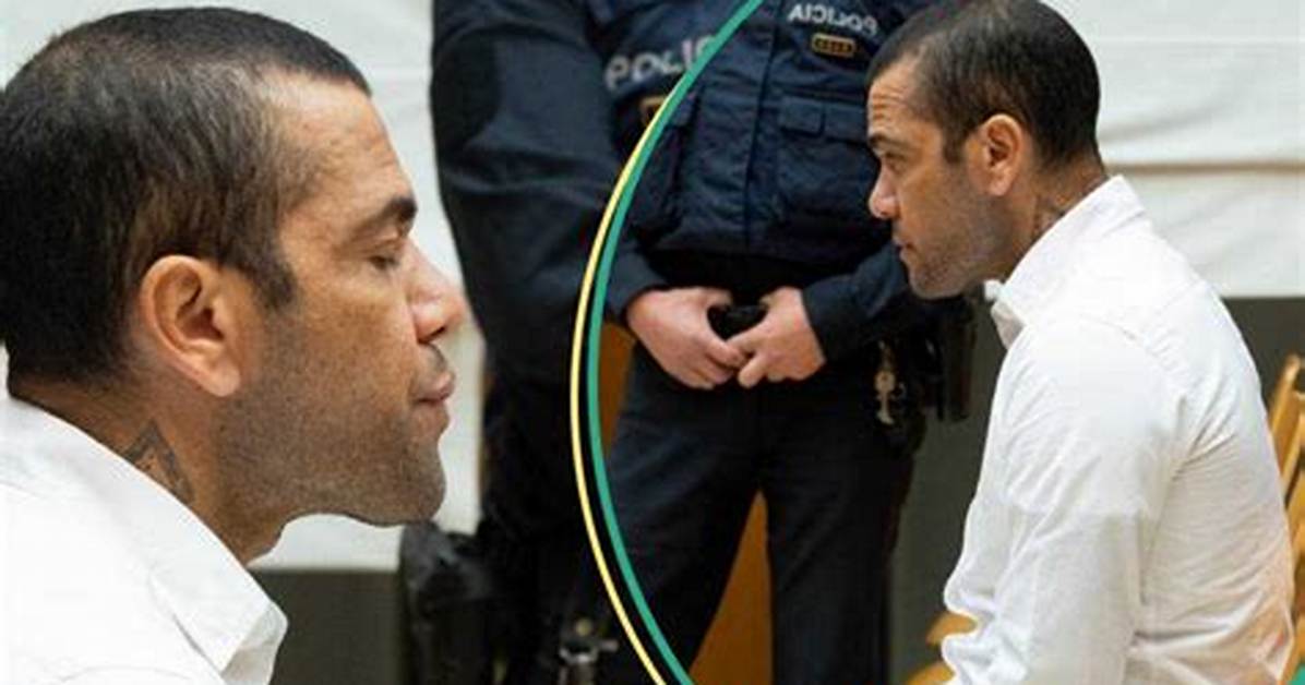 Breaking: Spanish Court Gives Clause to Release Ex-Barcelona Star Dani Alves from Jail
