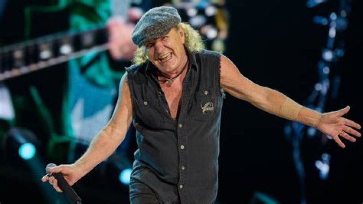 Brian Johnson (GBR) AC/DC Lead Singer with his wife Brenda. Bahrain