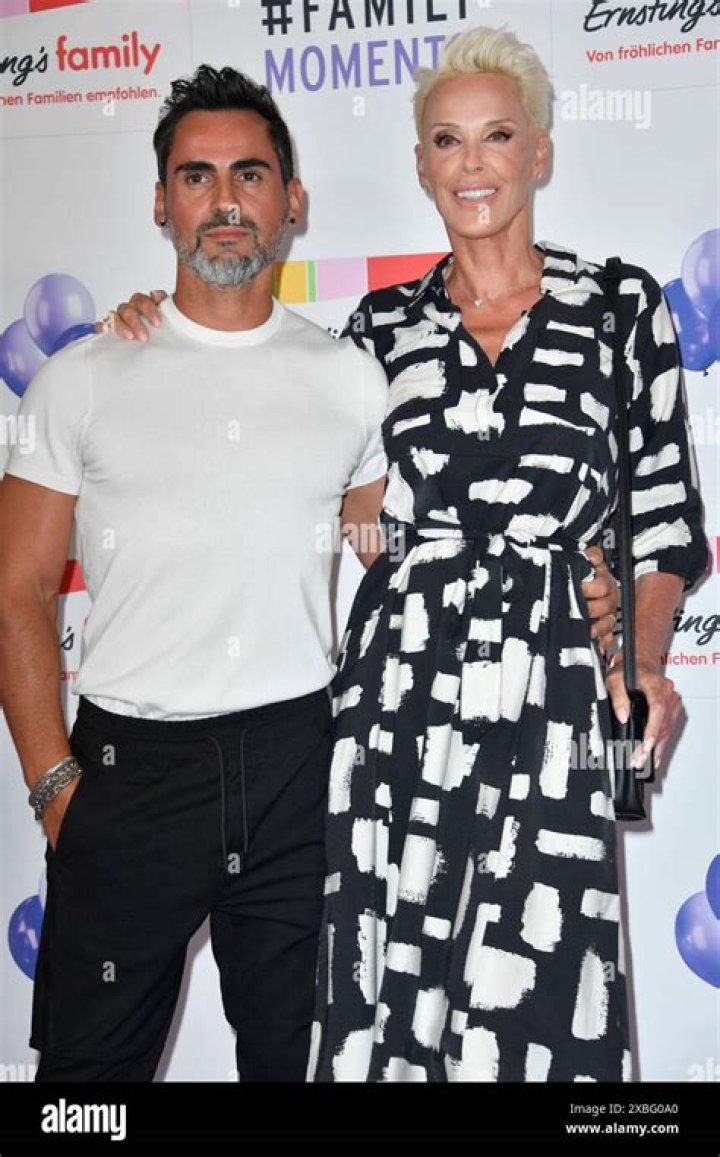 Brigitte Nielsen & Husband Mattia Dessi Spotted In Rare Outing Pics