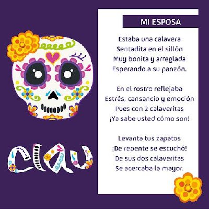 Calaverita Literaria para mi esposa e hijas (vectores)