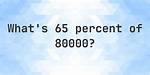Calculate Calculate from 65,39,65,88,14,42