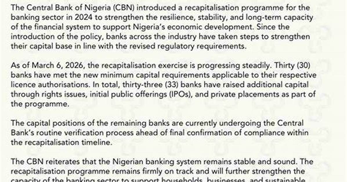 Cbn Fixes New Capital Requirements for Flutterwave, Western Union, Other Imtos