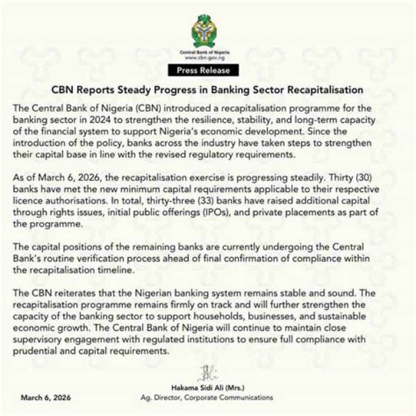 Cbn Fixes New Capital Requirements for Flutterwave, Western Union, Other Imtos
