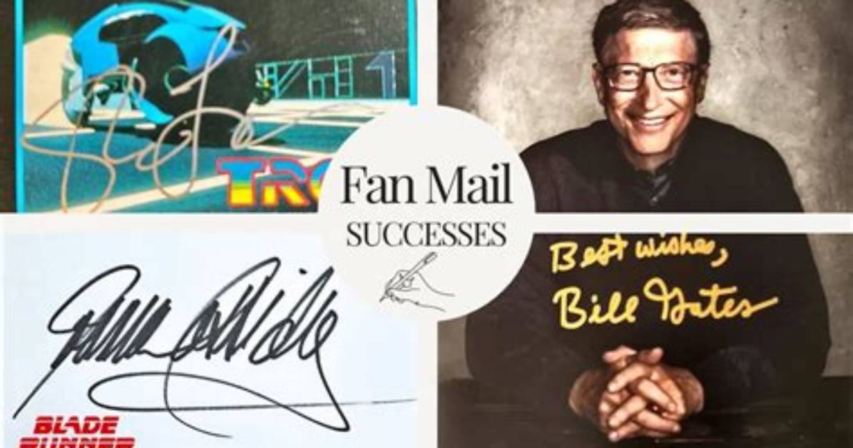 Celebrities That Respond to Fan Mail – Fan-Friendly Stars