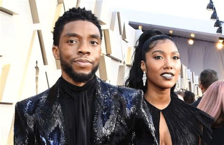 Chadwick Boseman&rsquo;s wife Taylor Simone Ledward accepts his posthumous Emmy