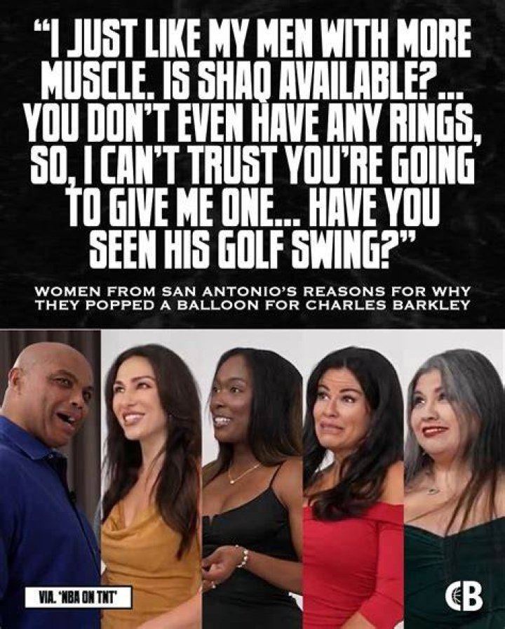 Charles Barkley's Surprising Revelations About San Antonio Women You Won't Believe