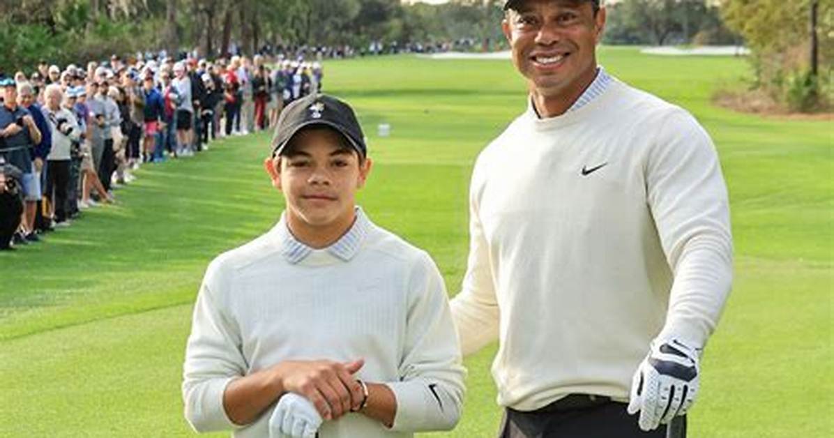 Charlie Axel Woods | Father Tiger Woods