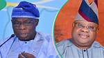 Cheers as Governor Adeleke, Obasanjo Display Amazing Dancing Moves at Lagos Wedding, Video Trends