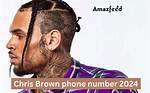 Chris Brown Phone Number Texting Number Contact Number Mobile