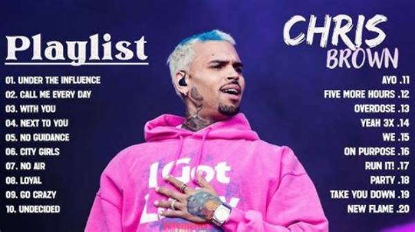 Chris Brown's Most Disliked Songs