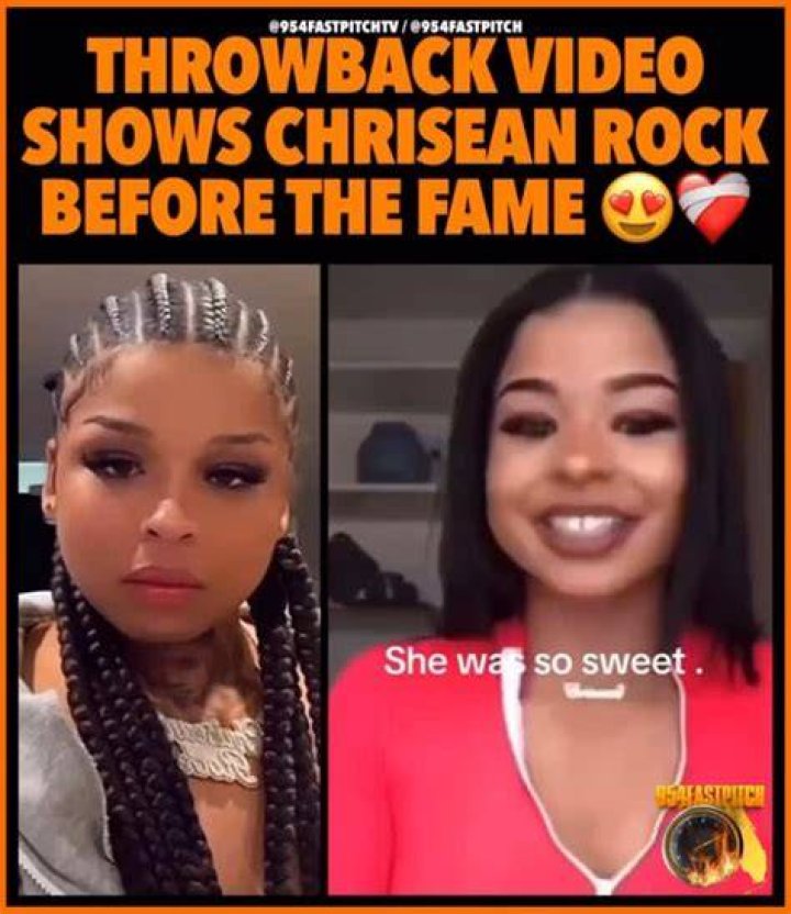 Chrisean Rock before fame photos