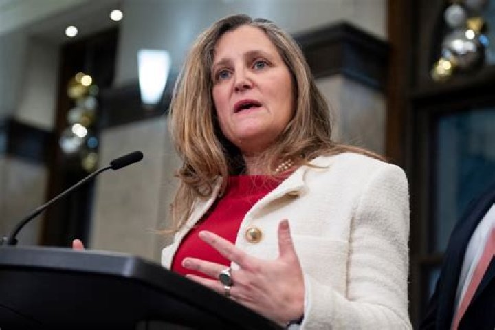 Chrystia Freeland Height Women In Power Canada S Chrystia Freeland