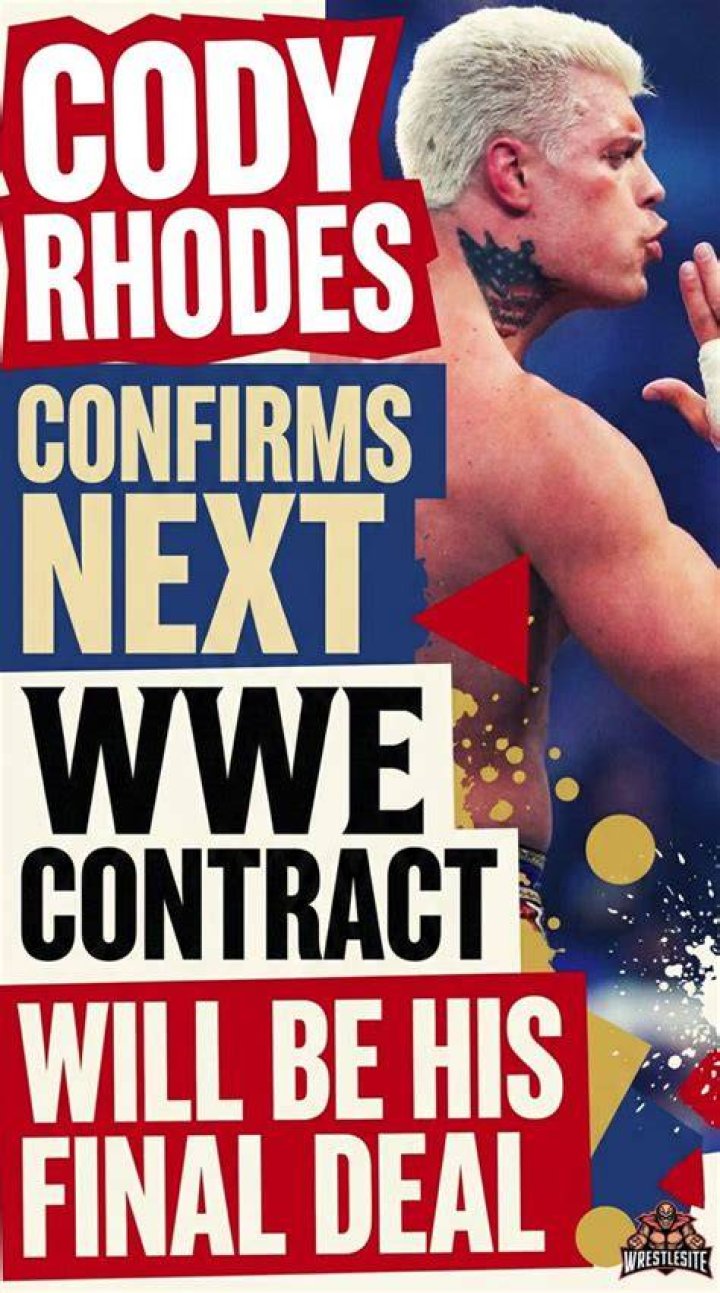 Cody Rhodes Confirms His WWE Return Date