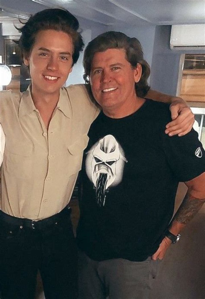 Cole Sprouse with his Father Moda de ropa, Fotos de artistas famosos