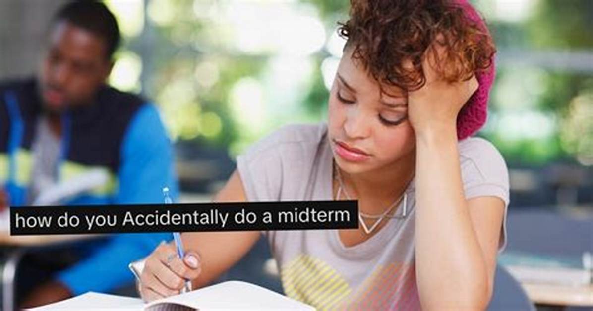 College Student Accidentally Takes Midterm Early, Might Fail Class for a Third Time