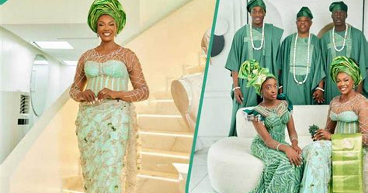 Comedian Ay's Sister Morenike Weds Boo, Shows Lovely Trad Outfits, Netizens React: "I Tap into This"