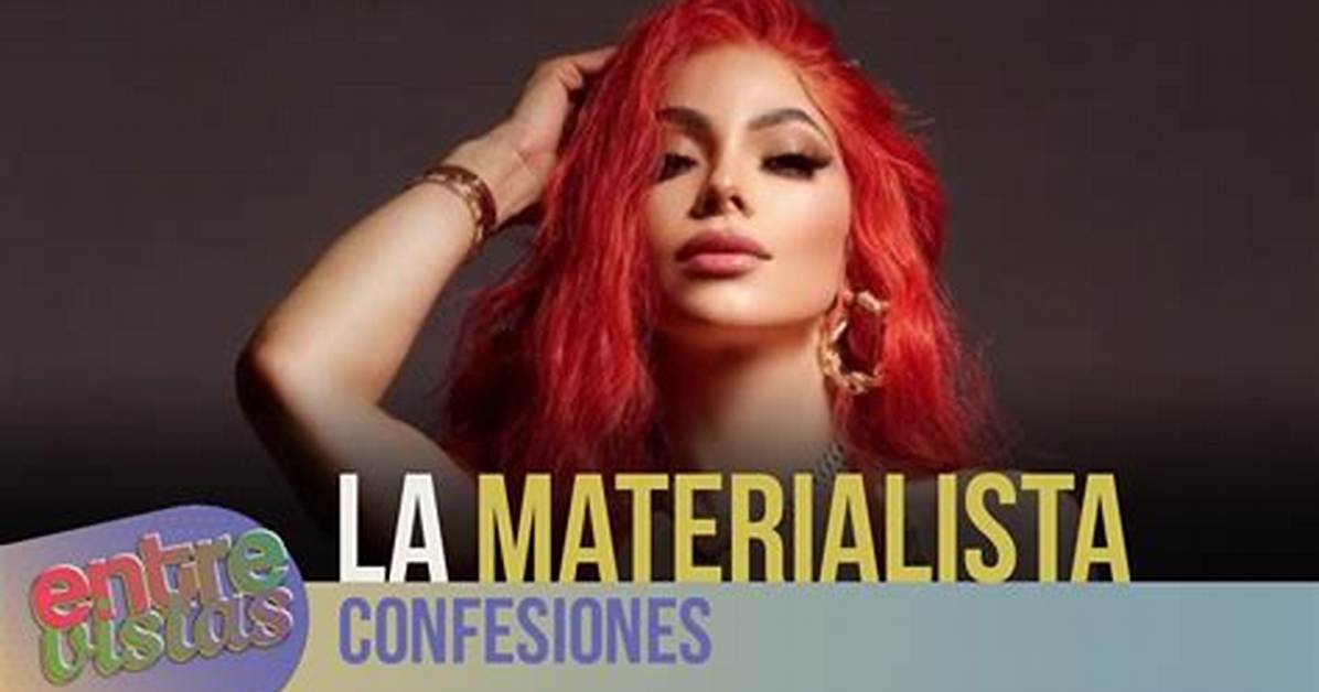 Confesiones by La Materialista from Dominican Republic