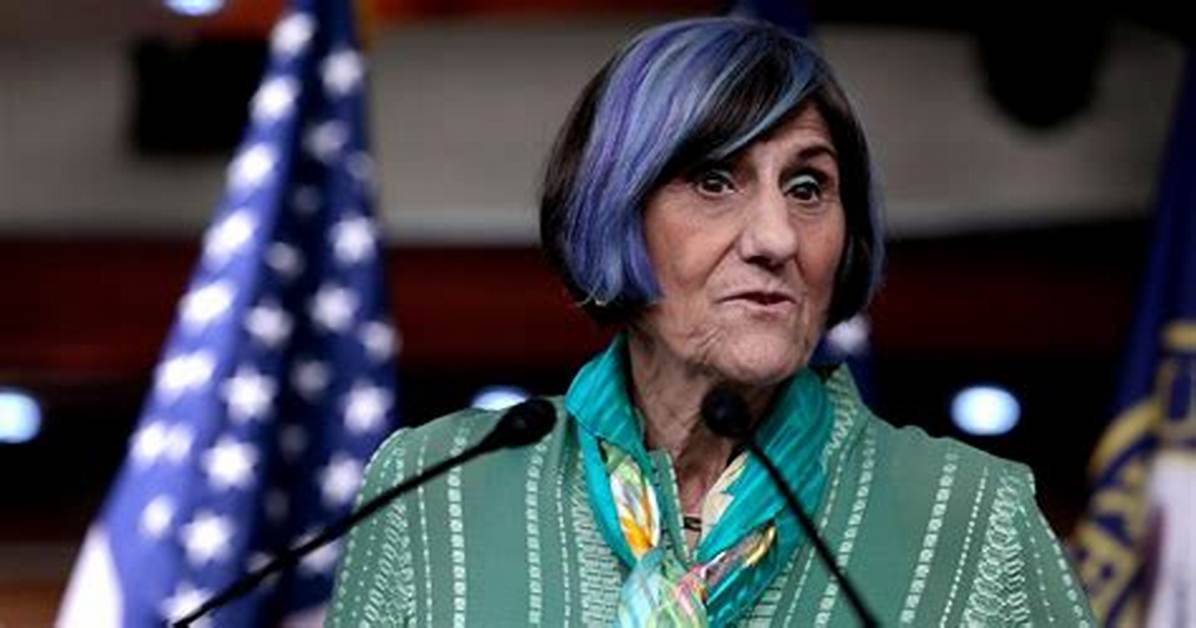 Congresswoman Rosa Delauro Rocks Her Purple Hair for a Very Important Reason