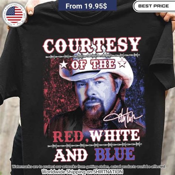 Courtesy of the Red, White and Blue Toby Keith Lyrics YouTube