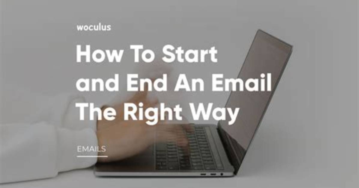 Crafting a Business Email: the Right Start