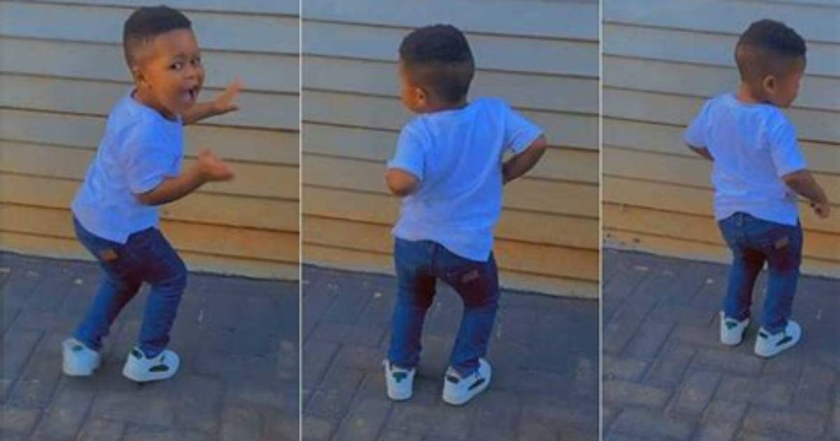Cute Little Boy Dances to Amapiano Beat Impressively, Netizens Hail Him as Video Goes Viral