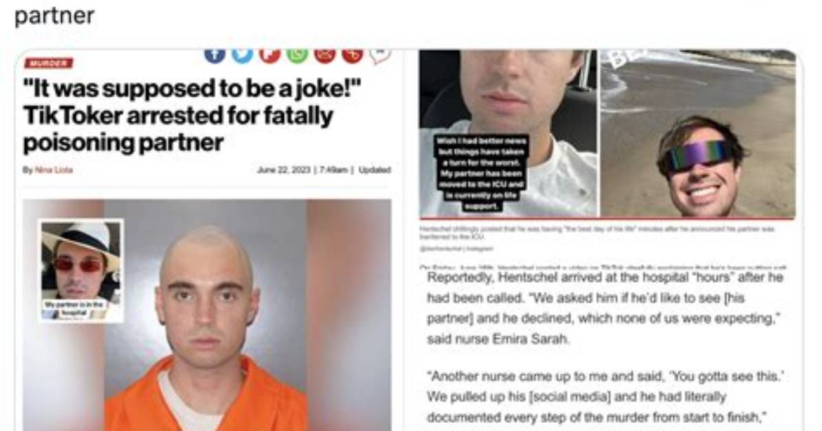 Dan Hentschel What Happened: Tiktoker Arrested for Poisoning Partner