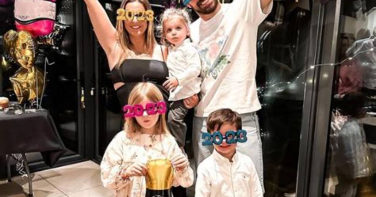 Daughter Margarida, Son Martim and Mateo
