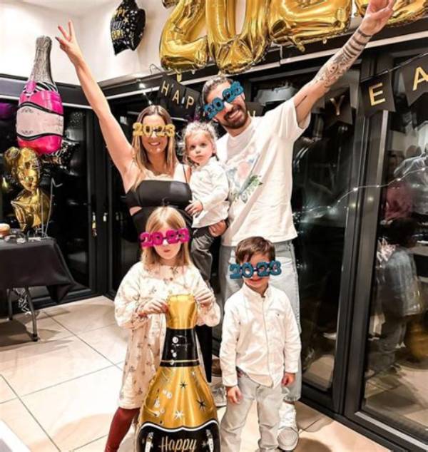 Daughter Margarida, Son Martim and Mateo