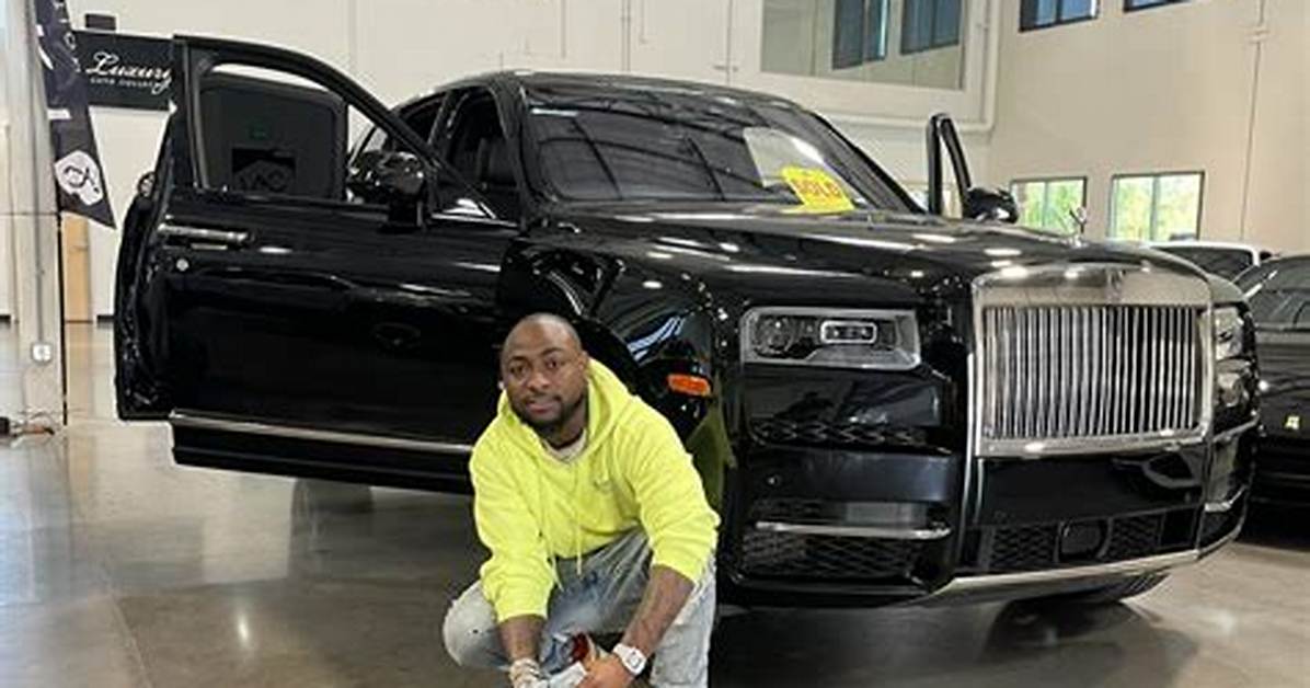 Davido’s 2021 Rolls Royce Cullinan That Cost Him N240 Million Finally Arrives in Lagos