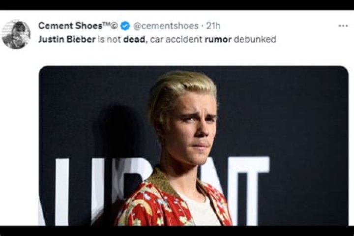 Debunked Did Justin Bieber die in a car crash? TheRecentTimes