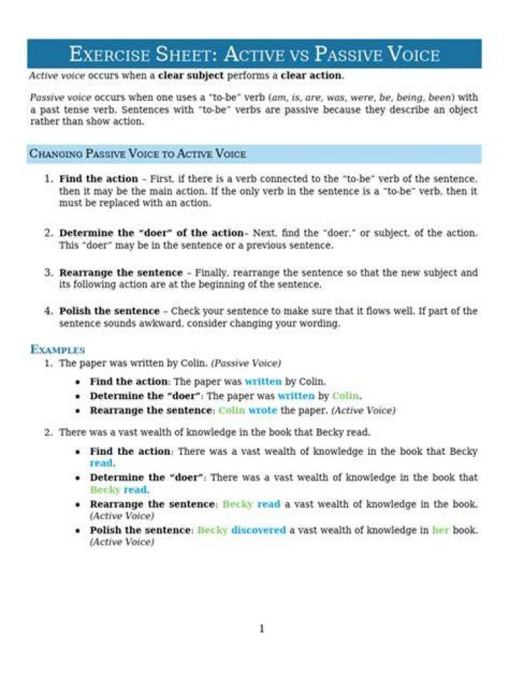 Determining Passive Activity
