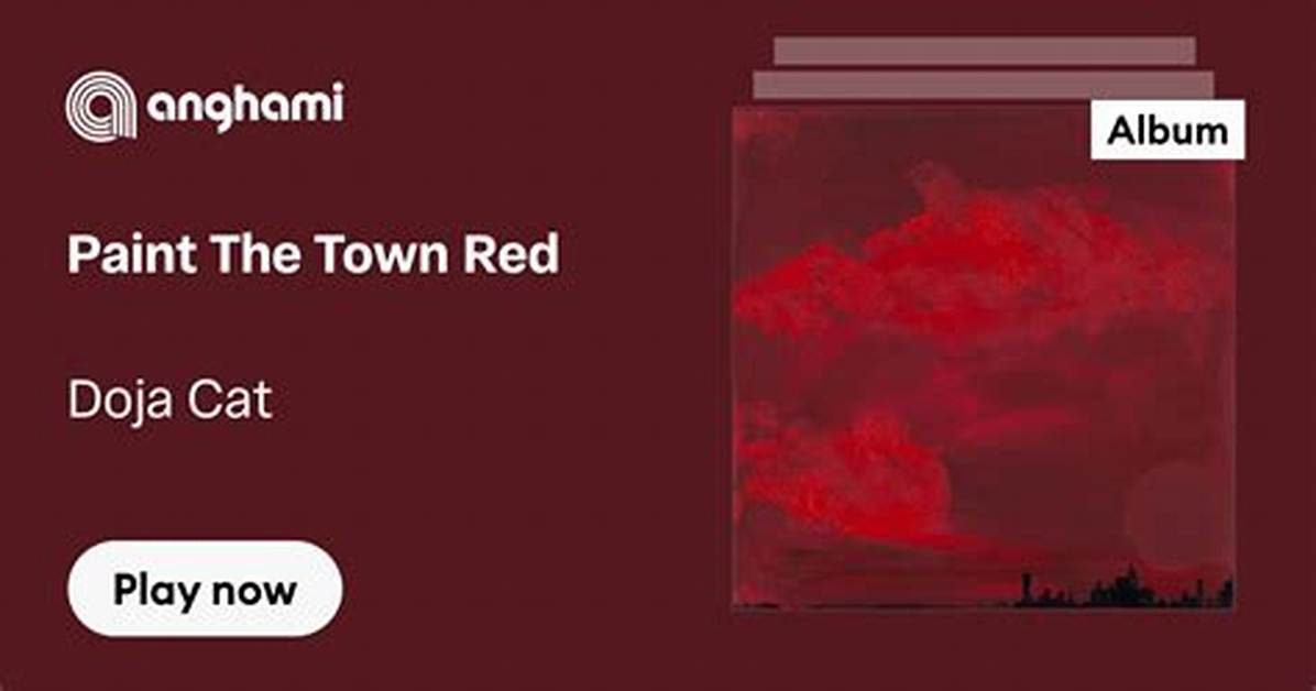Doja Cat – Paint the Town Red (Sped Up) (Mp3 Download)