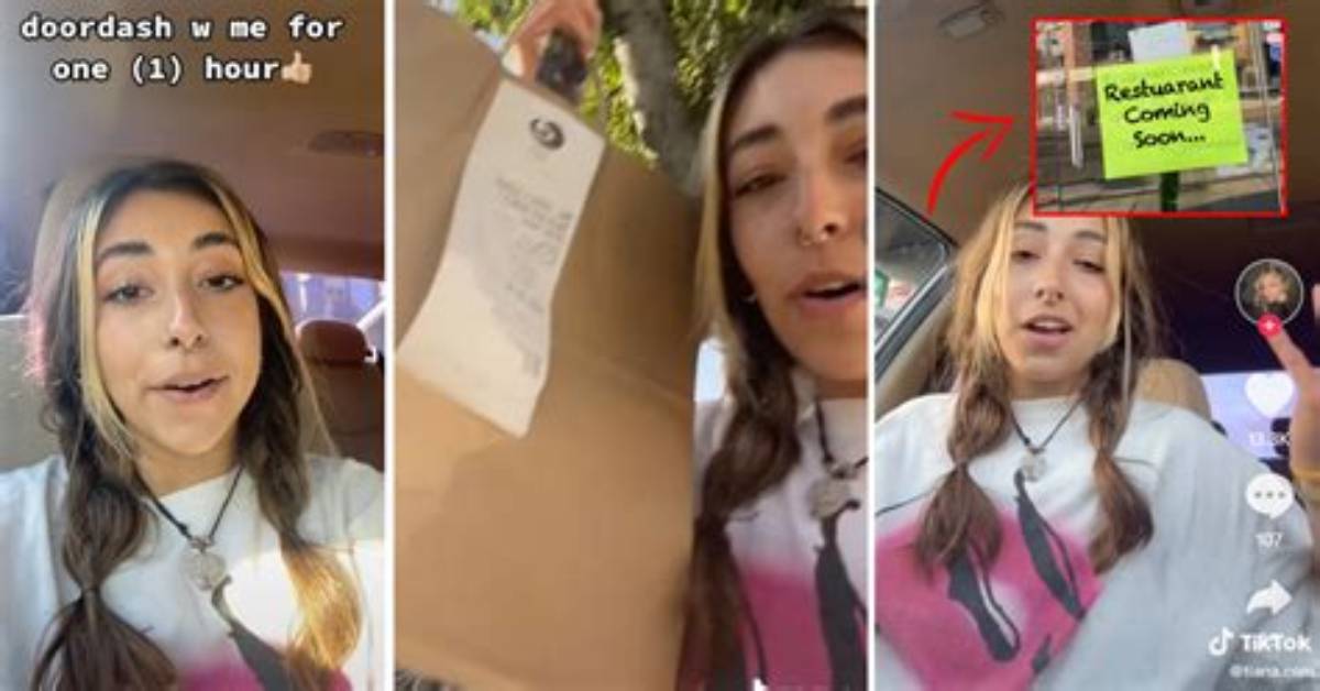 Doordash Driver Shares How Much She Actually Made for an Hour of Work — "It's Not Worth It"