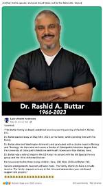 Dr. Rashid Buttar Obituary: How Did He Die? Cause of Death Explained