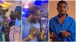 Drama as Abul Abel Holds Gold Chain Tightly to His Chest After Spotting Skit Maker Erekere at a Party