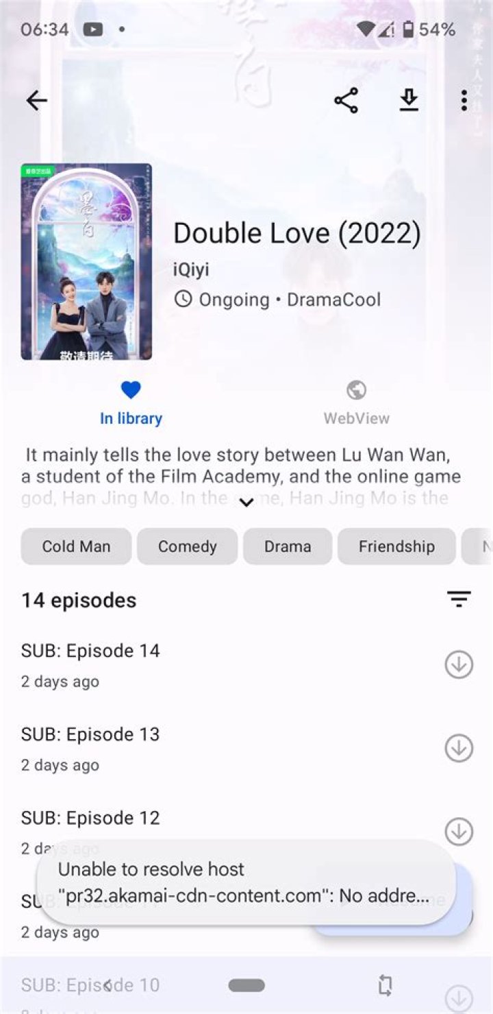 DramaCool (and AsianLoad) is unable to resolve host · Issue 1079